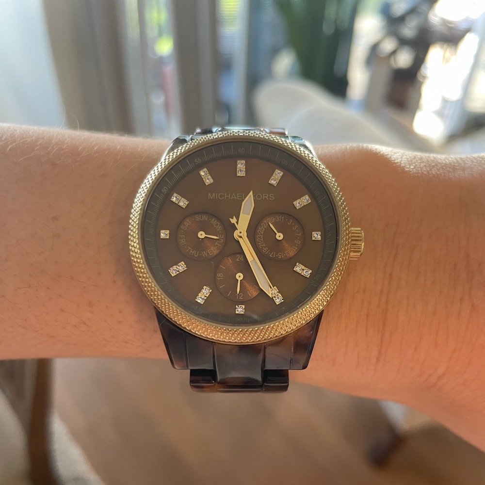 Michael Kors Tortise Shell Watch